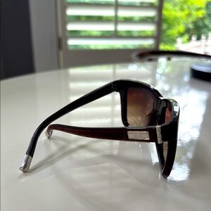 Armani Exchange Brown Gradient Sunglasses Fashion-Forward Design